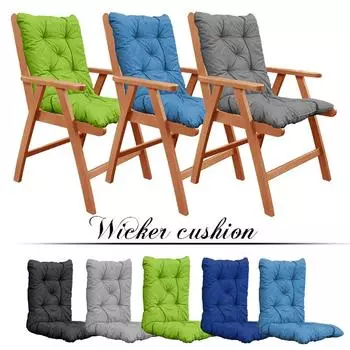 Подушка для стула для обеденного стола с высокой спинкой, уличная пляжная мебель, подушка для кресла-реклайнера с высокой спинкой, подушки для сидений дивана