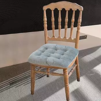 Подушка для стула круглая хлопковая обивка мягкая подушка для дома или автомобиля One Size