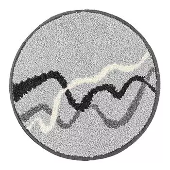 Подушка для стула Motif, однотонная, стильная, милая, интерьерная, обеденная, напольная, круглая, подушка, диаметр подушки 35 см, моющийся коврик, скандинавский, простой стул