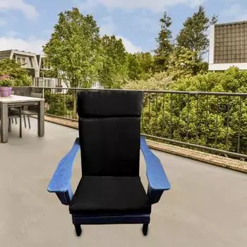 Подушка для стула с высокой спинкой из пеноматериала с эффектом памяти, сиденье и спинка для кресла-качалки, водонепроницаемые, устойчивые к ультрафиолетовому излучению, подушки для сидений на патио, подушки для мебели вино красного