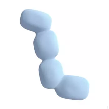 Подушка для тела Hug Эргономичный дизайн Мягкая День рождения Шея Спать Долго Ice Silk Blue