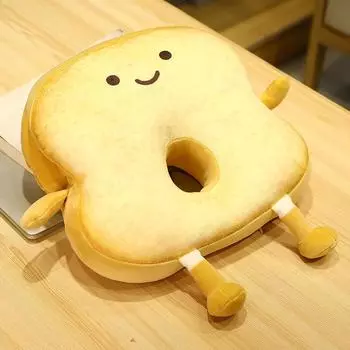 Подушка для тостов «Хлеб для симуляции» для студентов, подушка для обеденного перерыва, подушка для сна в офисе, сон на животе, детская подушка для сна в классе 35*30*10cm