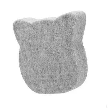 Подушка для валяния иглами 3D Милая форма Подарочная поделка Ручная работа Сделай сам Мокрая шерсть Cat