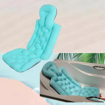 Подушка для ванны для взрослых, дышащая подушка для ванны, Нескользящая подушка для ванной комнаты, салона для женщин, подарок Blue 3