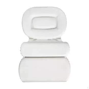 Подушка для ванны из губки, складывающаяся в три раза, удобная для переноски, подголовник для ванны в отеле