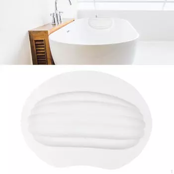 Подушка для ванны, моющаяся, многофункциональная, с мощной присоской, нескользящая, подголовник для ванны СПА