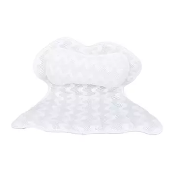 Подушка для ванны Подушка для ванны 4D дышащая сетчатая ткань Подголовник для ванны с 6 присосками для головы N