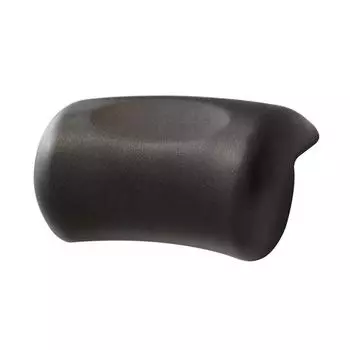 Подушка для ванны SPA, нескользящая подголовник для ванны, мягкие водонепроницаемые подушки для ванны с присосками, подушка для шеи для ванны чёрный