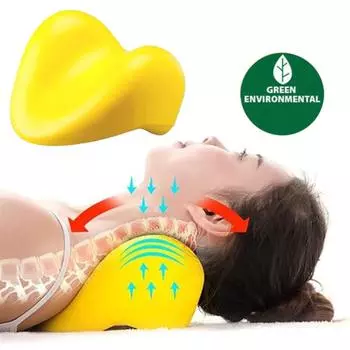 Подушка для ванны Спа Шея Шейный Растяжитель Массаж Ортопедическая Подушка Miracle Relax Для Шеи Подголовник Тело Сон Дома Массажер
