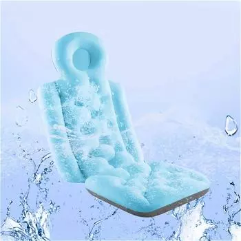 Подушка для ванны всего тела, эргономичная подушка для поддержки головы и шеи, быстросохнущая, нескользящая роскошные аксессуары для ванны из полистирола
