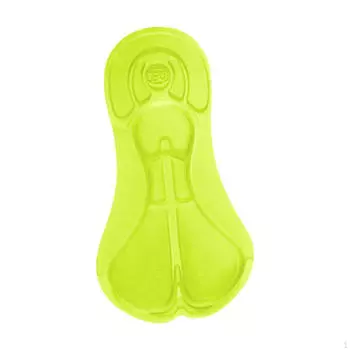 Подушка для велосипеда, силиконовая гелевая подкладка для сиденья велосипеда для мужчин и женщин, шорты для велоспорта жёлтый