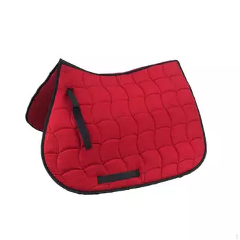 Подушка для верховой езды для повышенного комфорта и поддержки красный