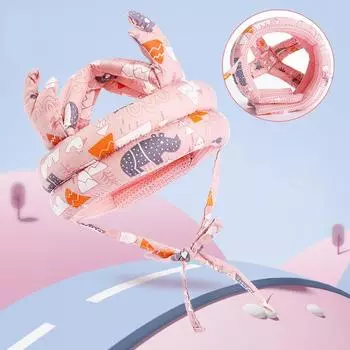 Подушка для защиты головы от падений для младенцев, Ребенок учится ходить, Детская шапочка-протектор для головы от ударов