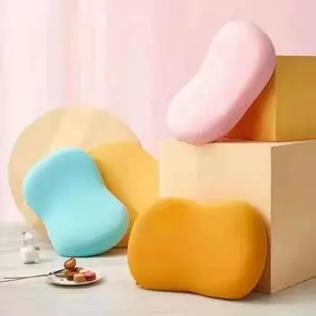 Подушка для живота кошки Beauty Egg с эффектом памяти, медленный отскок, удобная для сна студента, подушка для живота кошки 500g