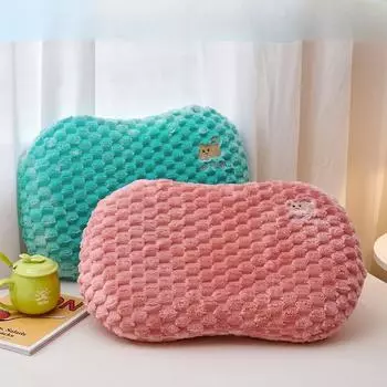 Подушка для живота кошки Golden Turtle Velvet Beanie Velvet Adult Pillow Core Children s Nap Memory Foam Pillow 35*55cm