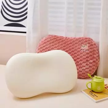 Подушка для живота кошки Scarab Velvet Bean Velvet Наволочка из пены с эффектом памяти Подушка Beauty Egg Material Подушка для живота кошки Core 35 * 55cm (550g)