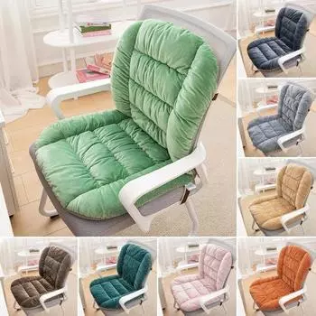 Подушка для зимнего кресла-качалки со съемным моющимся чехлом, защита талии, утолщенная, хорошая Square вино красного