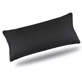 Подушка DreamC Long Body Body Made in No Neck Pain Pillow, 90x43 см, Подушка, Подушка, Подушка, Япония, Моющаяся, (Черный 90x43см) чёрный