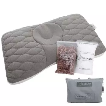 Подушка Edition и Minmaku Premium Soft Height Good Respect for the Aged Моя подушка [Новый чехол] Подушка для всех, Тип, Регулируемая, Моющаяся,