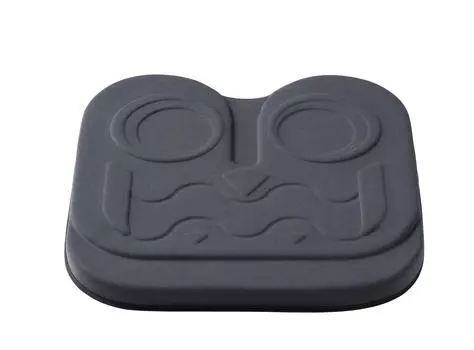 Подушка EXGEL Owl Comfy, сделано в Японии, предотвращает боли в пояснице, уретановая подушка для стула OWF10-BR