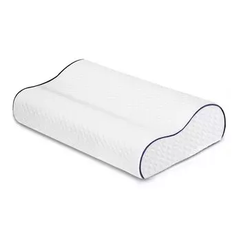 Подушка Fityou Sleeping Memory Foam Good Sleep, две высоты на выбор, удобный чехол, подходящий для детей и белая подушка, подушка, подушка, тёмно-синий