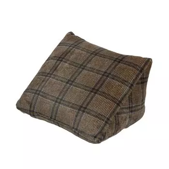 Подушка Ikehiko Corporation Charis Подушка для смартфона 50 x 40 x 30 см Коричневый Повседневный Клетчатый Спинка Наклонная Прибл.. #9385099