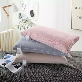 Подушка из цветного хлопка с термоклеем, вышивка в форме хлопка, подушка из разноцветной полыни, пара дышащих наполнителей для подушек, пригодных для машинной стирки one pack