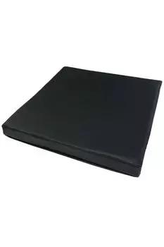 Подушка из кожи Kinku с низкой упругостью и высокой упругостью, колонна 50x50x5 (Черный, 1) чёрный