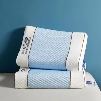 Подушка из латекса Bingdoudou Cool Massage Подушка из тайского натурального латекса Doudou Single Pillow Core 30*50