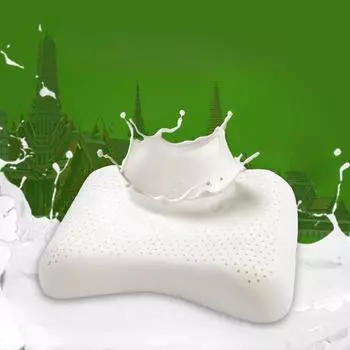Подушка из латекса Подушка для шеи Подушка с сердцевиной из натурального каучука Подушка для шейного позвонка Летняя детская pillow core + inner cover