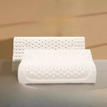 Подушка из латекса, подушка для шеи, взрослая, резиновая, одинарная, мужская, бытовая, высокая и низкая, силиконовая, подушка для шеи, подушка-сердечник