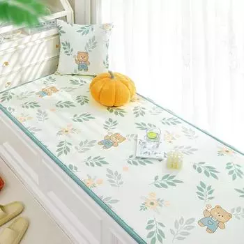 Подушка из ледяного шелка, балконные подушки, летняя легкая роскошная подушка для выступа, подушка для ленивого дивана, эркера 60*150