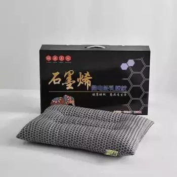 Подушка из микроэлектрического латекса с графеновыми частицами Подушка из латекса Подушка для шеи Подушка для взрослых 40x60cm