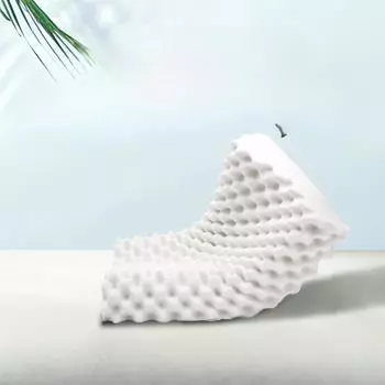 Подушка из натурального латекса, защита шеи, двойная подушка для шейного позвонка, резиновая подушка для взрослых, одинарная подушка, подушка для детей