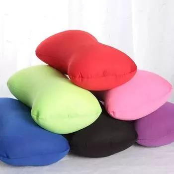 Подушка из пены с эффектом памяти, частица, кость, портативная офисная подушка для сна, обеденный перерыв, мягкая и удобная 38X20cm