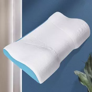 Подушка из пены с эффектом памяти с медленным отскоком, подушка для сна, эргономичная подушка, ортопедическая подушка, постельные принадлежности