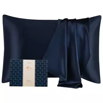 Подушка из шелка Tsuruwa 6A, класс 22, шелковый конверт, шелковая подушка, уменьшает, красивая, красивая, хорошая, предотвращает сон, нежная на коже, чехол 43 x 63, 100%