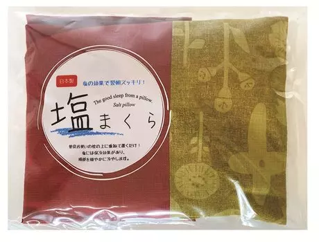 Подушка из соли Koji Company, красная, 30 см x 20 см, скандинавская пряжа Mori Uneven, сделано в Японии, 182803