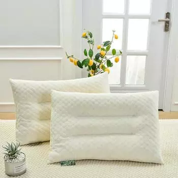 Подушка из тайского гранулированного латекса Подушка для взрослых Подушка для шейного отдела позвоночника Подушка из латекса 30 * 50 children s single pillow