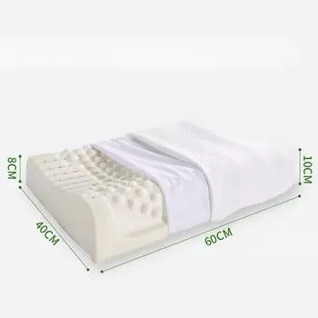 Подушка из тайского латекса, подушка для взрослых, подушка для шеи, подушка с массажными частицами, высококачественная подушка