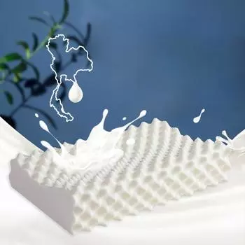 Подушка из тайского натурального латекса для взрослых, массажная подушка для шейного отдела позвоночника, подушка Core [30x50cm] including inner and outer pillowcases
