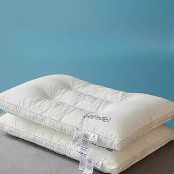 Подушка класса А из хлопка, бытовая пара для глубокого сна, шейный позвонок, студенческое общежитие, подушка, сердечник