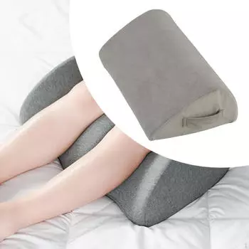 Подушка-клиновидная кровать для ног, лодыжек и комфорта стоп, приподнятая нижняя часть спины розовый