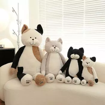 Подушка-кошка Chami Cat, плюшевая игрушка, длинная кукла-девочка, кукла 50cm