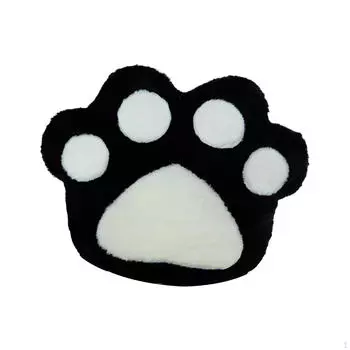Подушка-лапа для домашнего уюта чёрный