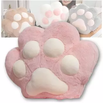 Подушка Leap Raupe Paw Подушка Paw Подушка для игрового кресла Подушка для стула Игровая подушка 30 x 40 (Розовый, см)