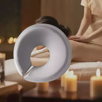 Подушка лицом вниз, подушка-колыбель, салонный массаж, лежачая, для салонов розовый