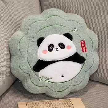 Подушка-лунный пряник на праздник середины осени, мультяшная кукла-лунный пряник в виде животного, корпоративные подарки на фестиваль от компании 10cm