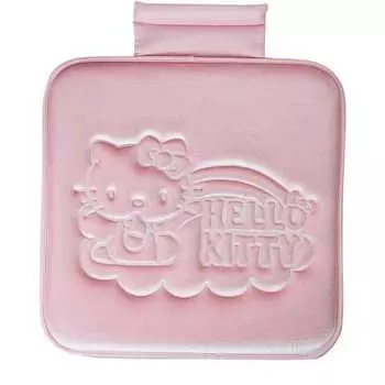 Подушка на сиденье BONFORM Hello Kitty Hello Kitty Rainbow Light/Regular Car Single Corner со стопором 45x45x2 см розовая 5090-02P