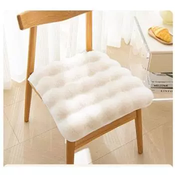 Подушка на сиденье Tutu Velvet, Подушка-пердушка, Подушка для стула, Артефакт для сидячей работы в офисе, Зимняя утолщенная плюшевая студенческая подушка, Подушка для сиденья 40*40